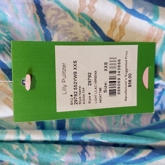 Lilly Pulitzer Aboat Time tank top - Picture 3 of 3